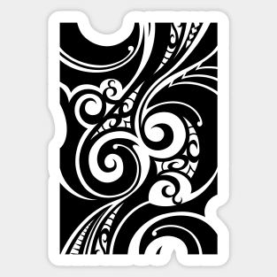 Hawaiian style tribal Sticker